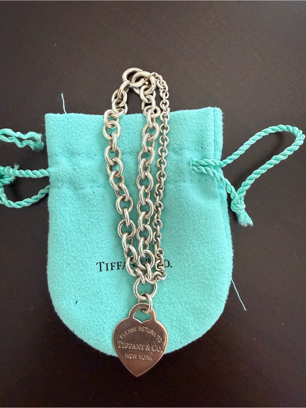 Tiffany&Co rose heart 💗 bracelet